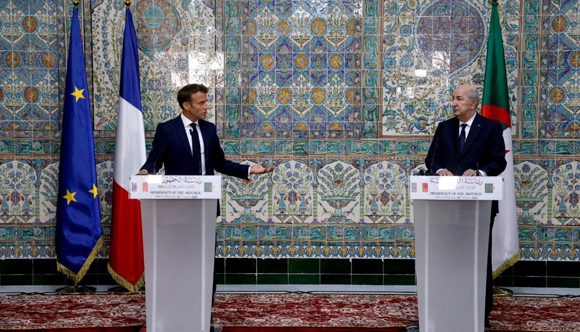 ماكرون من الجزائر: نعم للحقيقة ولا للاعتذار عن الماضي؛ لم آت بحثا عن الغاز؛ وقضية السجناء من اختصاص السلطات الجزائرية ماكرون من الجزائر: نعم للحقيقة ولا للاعتذار عن الماضي؛ لم آت بحثا عن الغاز؛ وقضية السجناء من اختصاص السلطات الجزائرية