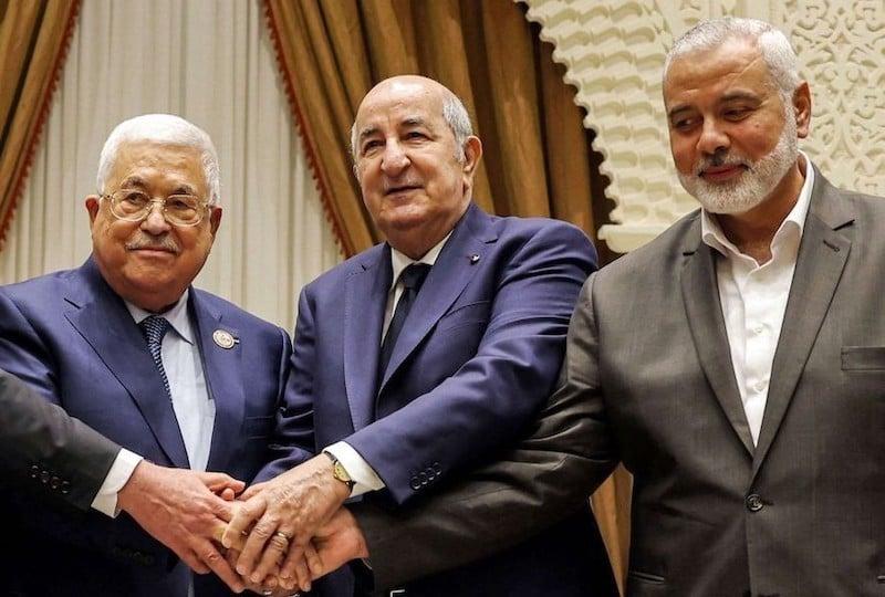 هنية يؤكد لوزير الخارجية الجزائري التزام “حماس” بإعلان لم الشمل الفلسطيني