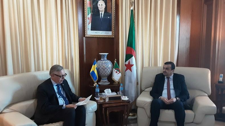الجزائر تؤكد استعدادها للتعاون مع السويد في إدارة شبكة الكهرباء