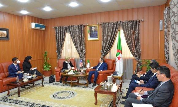 التعاون التربوي الجزائري الأمريكي محور لقاء بلعابد بالسفيرة التعاون التربوي الجزائري الأمريكي محور لقاء بلعابد بالسفيرة