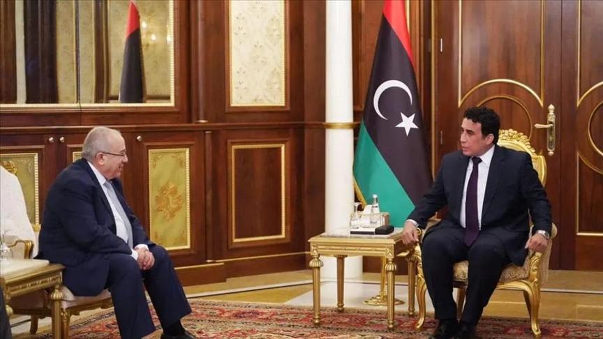 المنفي ولعمامرة يبحثان تعزيز الاستقرار وإجراء انتخابات ليبيا المنفي ولعمامرة يبحثان تعزيز الاستقرار وإجراء انتخابات ليبيا