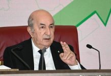 تبون يرفض الخطة الحكومية “البطيئة” لإنجاز سكك حديد المناجم تبون يرفض الخطة الحكومية "البطيئة" لإنجاز سكك حديد المناجم