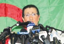 زعيمة حزب العمال الجزائري حول قضية المضاربة: عيب وعار أن يوجد في سجون بلادنا تونسيون أتوا فقط للتبضع زعيمة حزب العمال الجزائري حول قضية المضاربة: عيب وعار أن يوجد في سجون بلادنا تونسيون أتوا فقط للتبضع