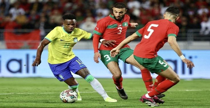 فوز تاريخي لمنتخب المغرب على البرازيل 2-1 بحضور جماهيري غفير في طنجة