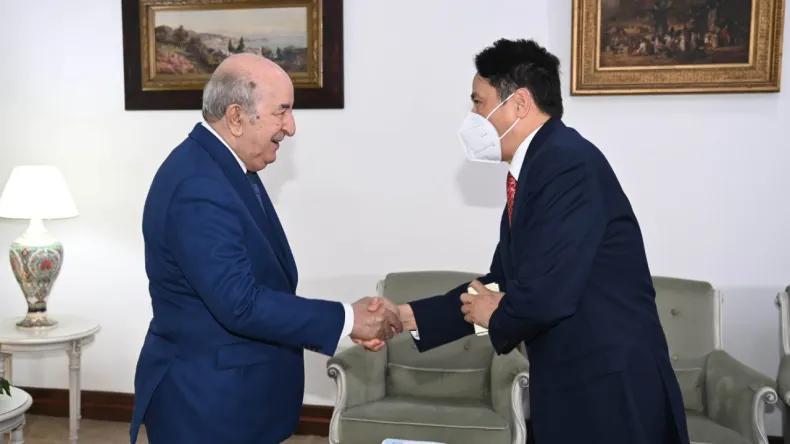 الرئيس تبون يستقبل سفيري التشيك وفيتنام الرئيس تبون يستقبل سفيري التشيك وفيتنام