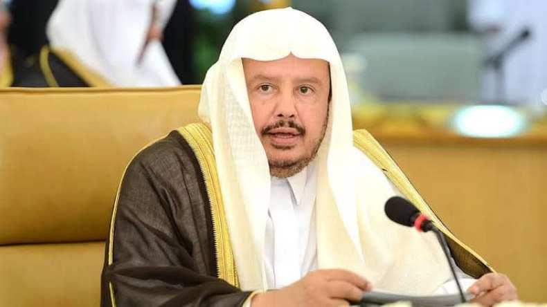 قوجيل يستقبل رئيس مجلس الشورى السعودي قوجيل يستقبل رئيس مجلس الشورى السعودي