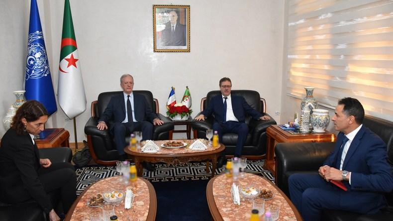 المدير العام للأمن الوطني يستقبل نظيره الفرنسي المدير العام للأمن الوطني يستقبل نظيره الفرنسي