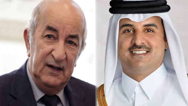 أمير قطر يهنئ الرئيس تبون بمناسبة عيد الأضحى أمير قطر يهنئ الرئيس تبون بمناسبة عيد الأضحى