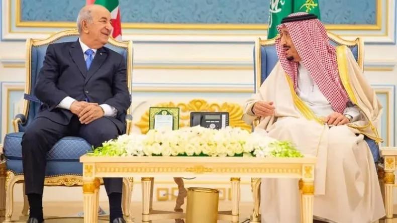 العاهل السعودي يهنئ الرئيس تبون بمناسبة عيد الاستقلال العاهل السعودي يهنئ الرئيس تبون بمناسبة عيد الاستقلال