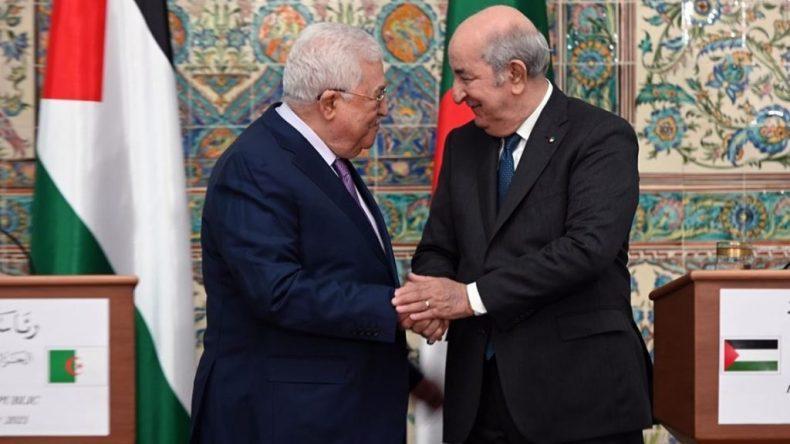 الرئيس تبون يتلقى رسالة شكر من نظيره الفلسطيني الرئيس تبون يتلقى رسالة شكر من نظيره الفلسطيني