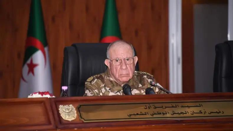 الفريق أول شنقريحة: نسعى لمواكبة نجاحات الدبلوماسية الجزائرية وتعزيز قوة جيشنا الفريق أول شنقريحة: نسعى لمواكبة نجاحات الدبلوماسية الجزائرية وتعزيز قوة جيشنا
