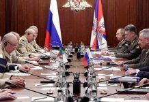 روسيا.. شويغو يبحث مع قائد الجيش الجزائري تعزيز التعاون العسكري روسيا.. شويغو يبحث مع قائد الجيش الجزائري تعزيز التعاون العسكري