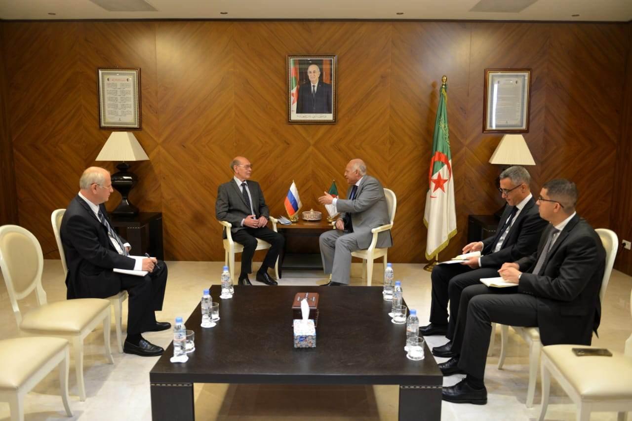 صور- وزير الخارجية يستقبل سفراء دول بريكس في الجزائر
