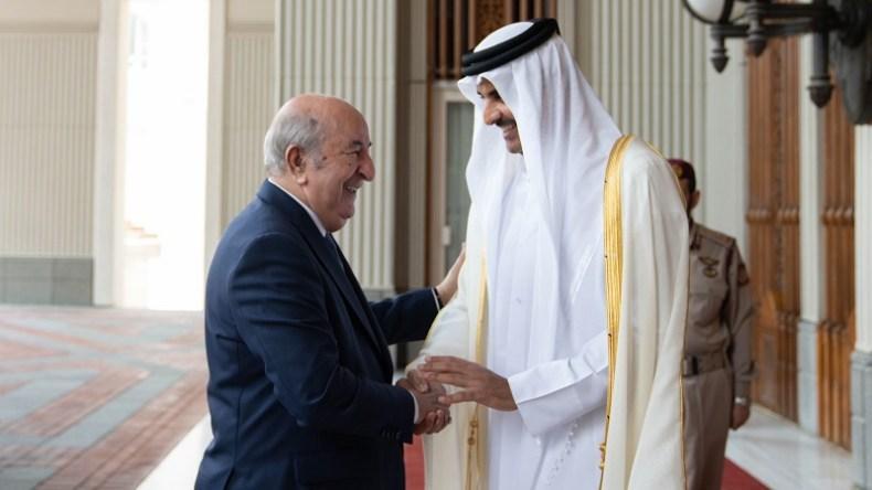 الرئيس تبون يبعث رسالة خطية إلى أمير قطر الرئيس تبون يبعث رسالة خطية إلى أمير قطر