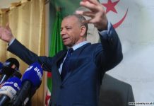 رئيس حزب جزائري يتراجع عن تصريحاته حول تطبيع تونس مع إسرائيل رئيس حزب جزائري يتراجع عن تصريحاته حول تطبيع تونس مع إسرائيل