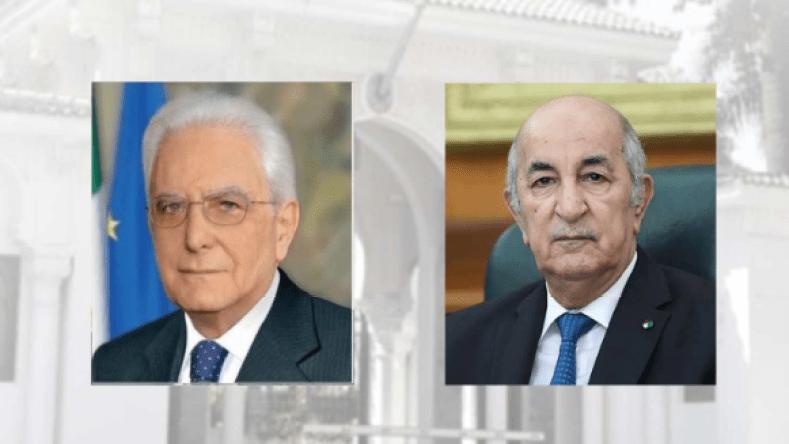 الرئيس تبون يتلقى اتصالا من نظيره الإيطالي الرئيس تبون يتلقى اتصالا من نظيره الإيطالي