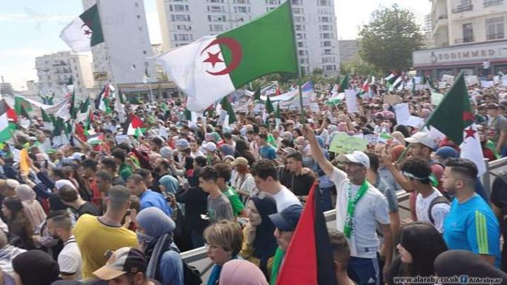 مظاهرات بالجزائر تنديداً بالعدوان الإسرائيلي ودعما للمقاومة