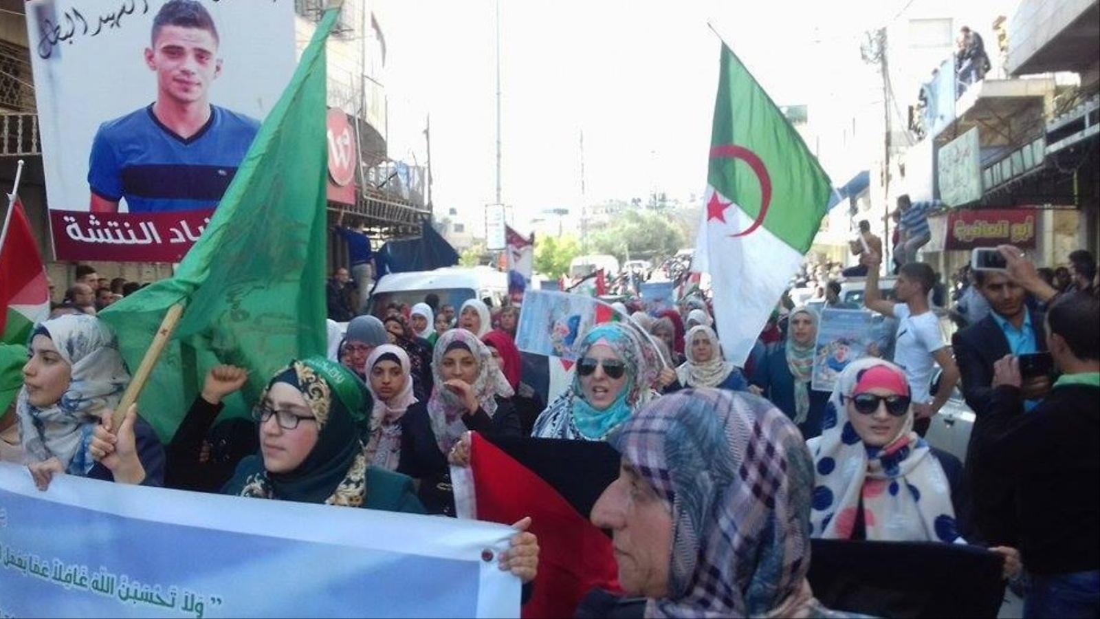 مظاهرات طلابية حاشدة في الجزائر دعما لفلسطين وتنديدا بمجزرة مستشفى المعمداني