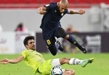 براهيمي متمسك بصدارة هدافي الدوري القطري ويثق في قدرات منتخب الجزائر براهيمي متمسك بصدارة هدافي الدوري القطري ويثق في قدرات منتخب الجزائر