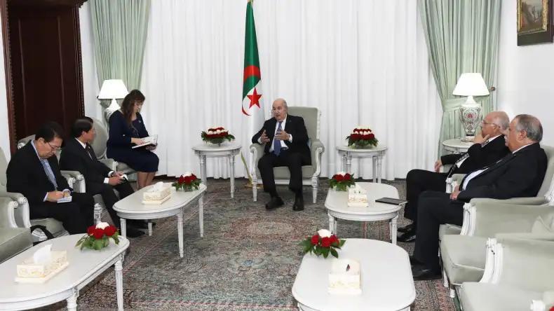 عبد المجيد تبون يستقبل وزير خارجية نيكاراغوا عبد المجيد تبون يستقبل وزير خارجية نيكاراغوا