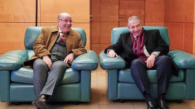 بلمهدي يزور مسجد باريس بلمهدي يزور مسجد باريس