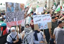 أطفال الجزائر يقلدون “أبو عبيدة”… لثام وكوفية أطفال الجزائر يقلدون "أبو عبيدة"... لثام وكوفية