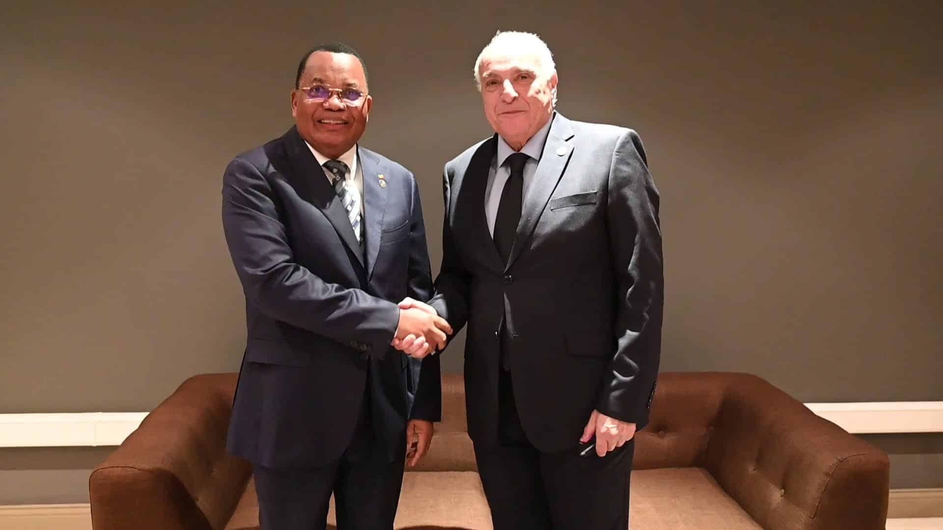 محادثات ثنائية بين عطاف ونظيره من جمهورية الكونغو محادثات ثنائية بين عطاف ونظيره من جمهورية الكونغو