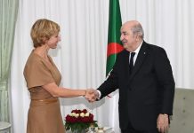 تبون يستقبل أول مسؤول فرنسي منذ سحب الجزائر سفيرها في يوليو تبون يستقبل أول مسؤول فرنسي منذ سحب الجزائر سفيرها في يوليو