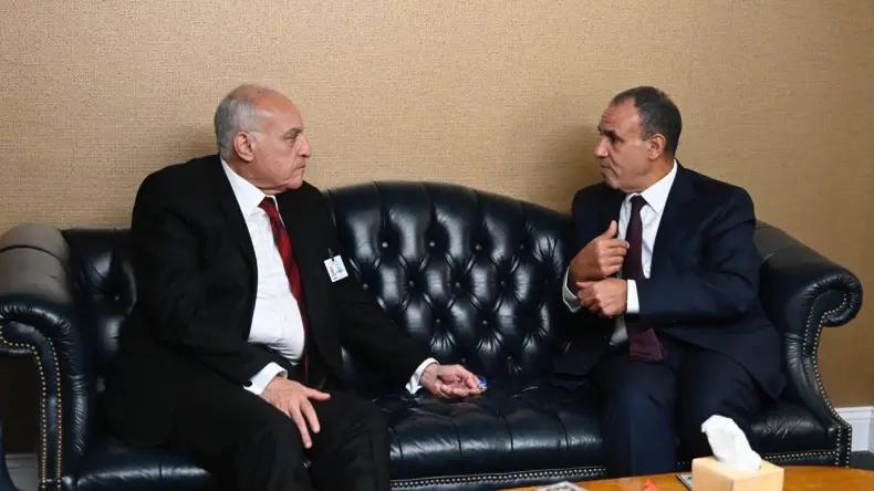 مباحثات جزائرية مصرية في مقر الأمم المتحدة بنيويورك مباحثات جزائرية مصرية في مقر الأمم المتحدة بنيويورك
