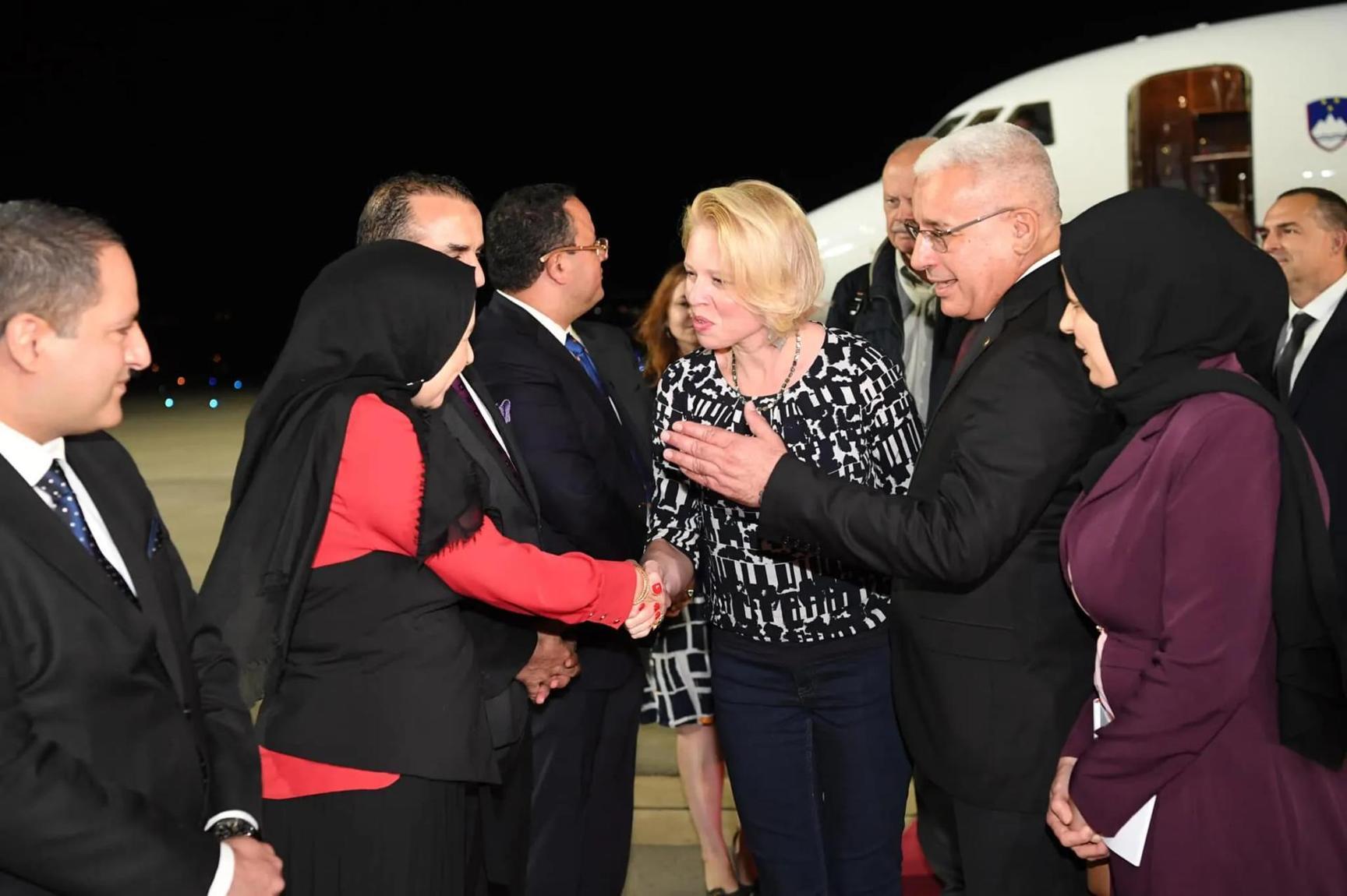 رئيسة برلمان سلوفينيا تزور الجزائر رئيسة برلمان سلوفينيا تزور الجزائر