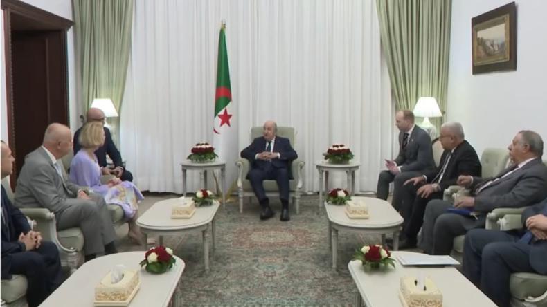 الرئيس تبون يستقبل رئيسة الجمعية الوطنية لسلوفينيا الرئيس تبون يستقبل رئيسة الجمعية الوطنية لسلوفينيا