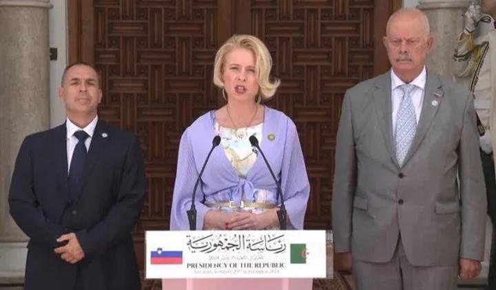 هذا ما قالته زوبانتشيتش عقب استقبالها من قبل الرئيس تبون هذا ما قالته زوبانتشيتش عقب استقبالها من قبل الرئيس تبون