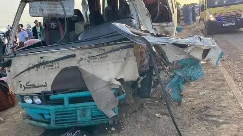 حوادث المرور: وفاة شخص وإصابة 8 آخرين ببسكرة حوادث المرور: وفاة شخص وإصابة 8 آخرين ببسكرة