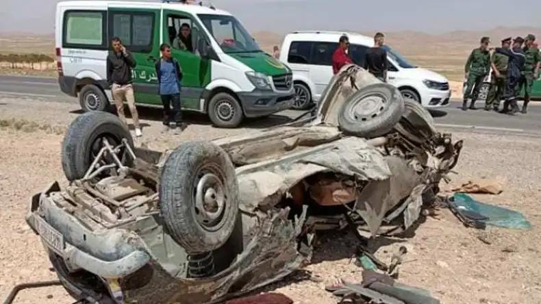 حادثا مرور يخلِّفان 5 وفيات حادثا مرور يخلِّفان 5 وفيات
