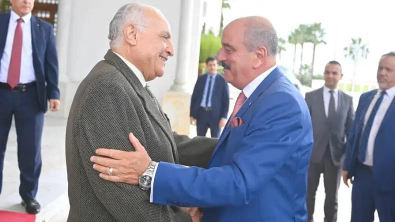 عطاف يستقبل نظيره التونسي عطاف يستقبل نظيره التونسي