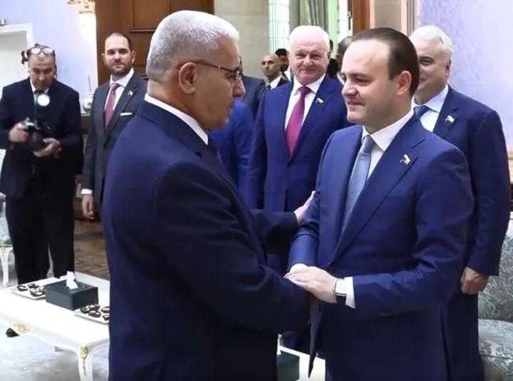 بوغالي يستقبل نائب رئيس مجلس الدوما لفدرالية روسيا بوغالي يستقبل نائب رئيس مجلس الدوما لفدرالية روسيا
