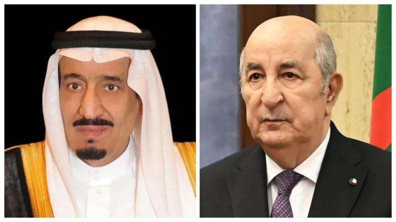 خادم الحرمين الشريفين وولي العهد السعودي يهنئان الرئيس تبون بمناسبة ذكرى الثورة التحريرية خادم الحرمين الشريفين وولي العهد السعودي يهنئان الرئيس تبون بمناسبة ذكرى الثورة التحريرية