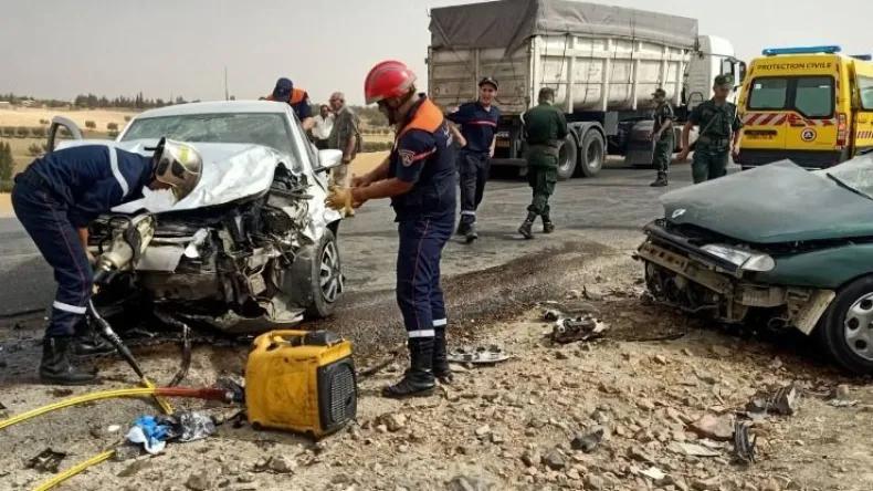 الحماية المدنية: 5 وفيات و163 جريح خلال الـ 24 ساعة الأخيرة الحماية المدنية: 5 وفيات و163 جريح خلال الـ 24 ساعة الأخيرة