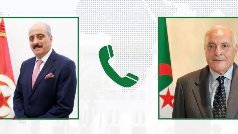 وزير الخارجية التونسي يهاتف الوزير عطاف وزير الخارجية التونسي يهاتف الوزير عطاف