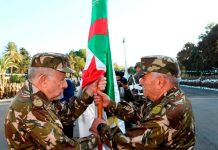 بعد تنصيبه مصطفى سماعلي، الجنرال شنقريحة يطلق أولى رسائله من منصبه الجديد بعد تنصيبه مصطفى سماعلي، الجنرال شنقريحة يطلق أولى رسائله من منصبه الجديد