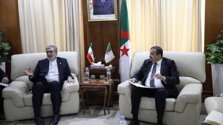 عرقاب يستقبل رئيس لجنة الأمن القومي والسياسة الخارجية لمجلس الشورى الإيراني عرقاب يستقبل رئيس لجنة الأمن القومي والسياسة الخارجية لمجلس الشورى الإيراني