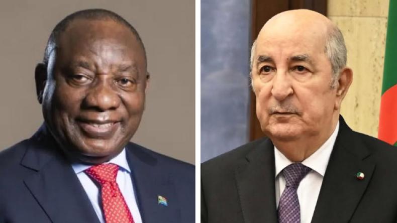 بدعوة من الرئيس تبون.. رئيس جنوب إفريقيا في زيارة دولة إلى الجزائر بدعوة من الرئيس تبون.. رئيس جنوب إفريقيا في زيارة دولة إلى الجزائر