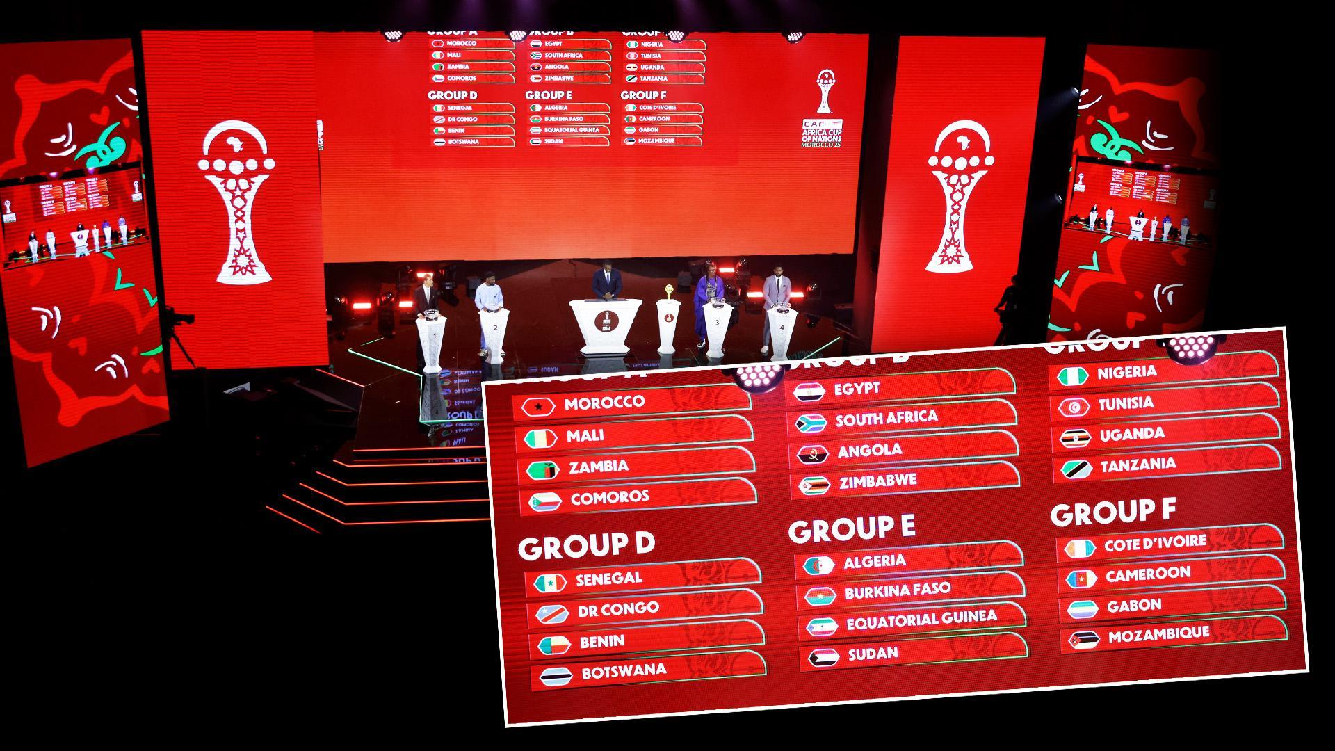 مواجهات عربية في مجموعات كأس أمم أفريقيا 2025 مواجهات عربية في مجموعات كأس أمم أفريقيا 2025