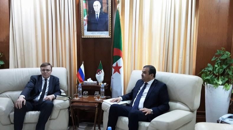 عرقاب يستقبل نائب وزير الطاقة الروسي لتعزيز التعاون الثنائي عرقاب يستقبل نائب وزير الطاقة الروسي لتعزيز التعاون الثنائي