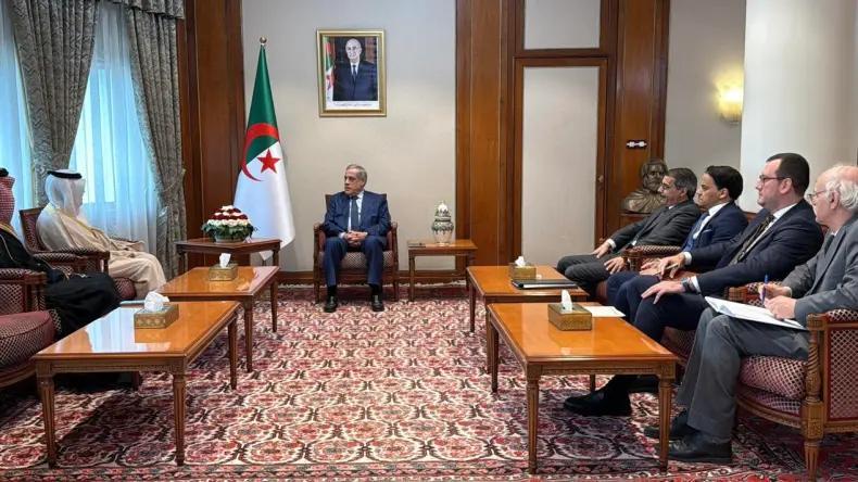 العرباوي يستقبل رئيس مجلس إدارة صندوق النقد العربي العرباوي يستقبل رئيس مجلس إدارة صندوق النقد العربي