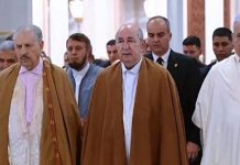 رئيس الجمهورية يؤدي صلاة عيد الفطر المبارك بجامع الجزائر رئيس الجمهورية يؤدي صلاة عيد الفطر المبارك بجامع الجزائر