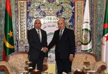 تبون يتلقى اتصالا من نظيره الموريتاني تبون يتلقى اتصالا من نظيره الموريتاني