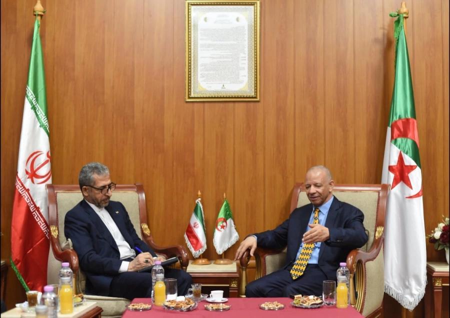 السفير الإيراني يشيد بمواقف الجزائر في لقاء مع بن قرينة السفير الإيراني يشيد بمواقف الجزائر في لقاء مع بن قرينة