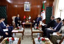 جبهة تعاون جزائرية – صينية لمجابهة المخاطر الكبرى جبهة تعاون جزائرية - صينية لمجابهة المخاطر الكبرى