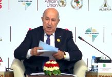 تبون: أي حل خارج دولة فلسطينية على حدود 1967 مضيعة للوقت تبون: أي حل خارج دولة فلسطينية على حدود 1967 مضيعة للوقت